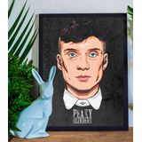 Cuadro Marco Negro Poster 33x48cm Peaky Blinders Shelby 003