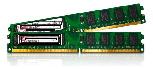 Kit Memória Ram Ddr2 800mhz 2gb Cada Total 4gb