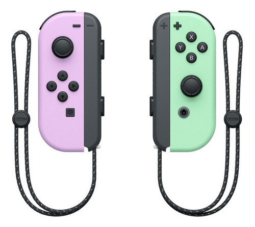 Nintendo Switch Juego De Mandos Joy-con Morado Verde Pastel