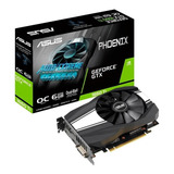 Placa De Vídeo Nvidia Asus  Phoenix Geforce Gtx 1660 6gb