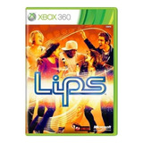 Jogo Lips Xbox 360 Mídia Física Original 