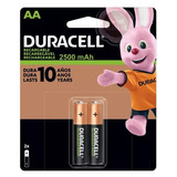 Pilas Recargables Duracell Aa X2u  - Sweet Market