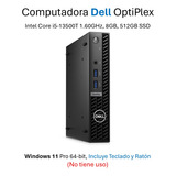 Computadora Dell Optiplex 7010 Intel Core I5 8gb Ram 512gb 