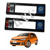 Juego Porta Placas Tipo Europeo Jetta Vento Gol Polo Golf !!