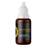 Pigmento Magcolor Gold 15ml Castanho Escuro