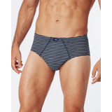 Slip Hombre Pack X6 Eyelit Algodón Rayado Art 333