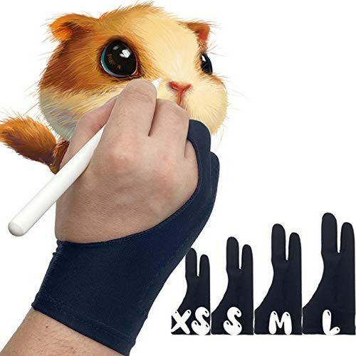 Tableta Gráfica - Akx Artist Glove Large - Paquete De 2 Guan