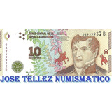 Billetes $ 10 Error Empaste En Numero Sin Circular Palermo