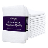 Paquete De 15 Toallas Avalon Flour Sack, Tamaño 28 X 28 PuLG