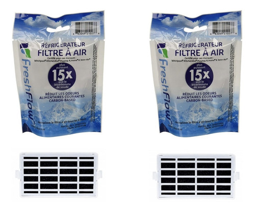 Filtro De Aire Para Refrigerador Whirlpool Maytag 2 Pack