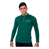 Buzo, Sueter, Polo, Camisa Verde Blanco