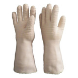 Guantes De Latex Rugoso Tipo Mondongo 35 Cm