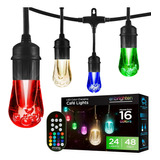 37790, Negro, Vintage Seasons Led Cadena De Luces Led D...