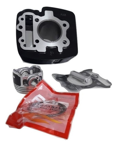 Kit Cilindro Completo Con Piston Y Aros Rouser 135 Far