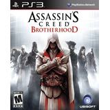 Assassins Creed Brotherhood Ps3 Nuevo Y Sellado Juego