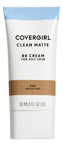 Covergirl Base De Maquillaje Bb Cream Clean Matte 550 Medium