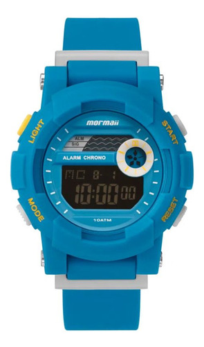 Relógio Mormaii Infantil Azul Unissex Mo9081ac/8a