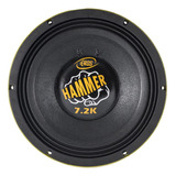 Alto Falante Woofer Eros Hammer 7.2k 12 Pol 3600w Rms 4 Ohms Cor Amarelo