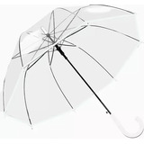 Paraguas Transparente Sombrilla Cubierta Amplia