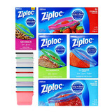 Bolsas Ziploc Kit Completo De Bolsas, Variedad De Paquetes D
