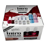 Lámpara Uv Para Uñas Gelish Kit Completo De Iniciación!