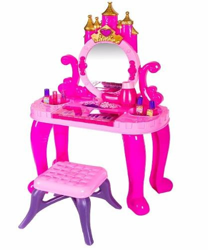 Piano Vanity Tocador Niñas Secador Musical 661-36