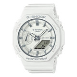 Reloj Casio Gshock Women's Watch Original Mujer Color De La Correa Blanco