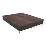 Base Sommier Linho Cinza Super King (193x203x23) - Ortobom