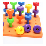 Juego De Tablas De Clavos Montessori 538 Therapy Fine Motric