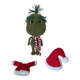 El Grinch Amigurumi Muñeco Navidad En Crochet