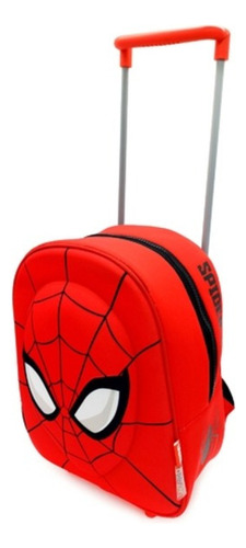Mochila Escolar De Carro Spiderman 3d 16 Pulgadas Dgl Games
