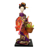 Muñecas Japonesas De Geisha Kimono, Muñeca Estilo F