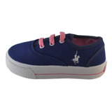 Zapatilla Nautica Wellington Polo Kids Azul