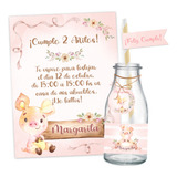 Kit Imprimible Cerdita Mini Pig Chanchita Decoración + Candy