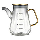 Botella De Aceite Grande Vidrio De Borosilicato Alto A