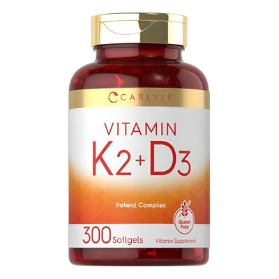 Vitaminas K2+d3 10000 Iu 300 Cápsulas Blandas Carlyle | MercadoLibre