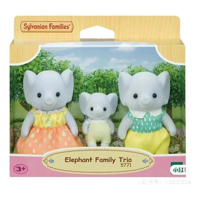 Ternurines Elefantes Trío Elephant Sylvanian Families | Envío gratis