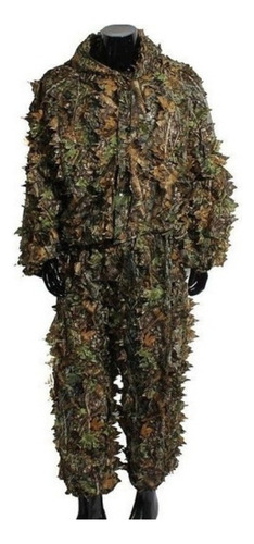 Hunting Clothes Set 3d Leaves Coat And Trousers 1