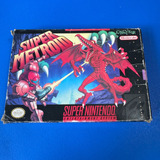 Super Metroid Snes Nintendo Original