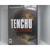 Lote Tenchu Wrath Of Heaven & Tenchu Fatal Shadows Ps2 