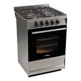 Cocina Semi Industrial Multigas Florencia 5818s Acero Inox