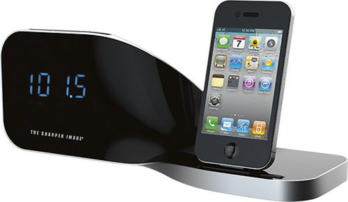 Base Radio Reloj The Sharper Image iPad, iPhone Y iPod - C10