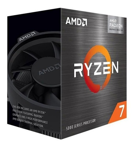 Processador Amd Ryzen 7 5700g 3.8ghz 100-100000263box 