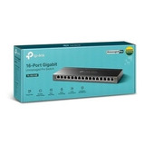 Switch Gigabit Gerenciável De 16 Portas Tp-link Tl-sg116e