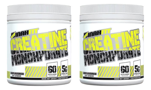 Pack 2 Creatina Monohidratada 300gr C/u - Binahfit