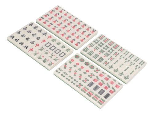 Juguete De Juego De Mahjong Pequeño Con Patrón Transparente