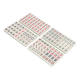 Juguete De Juego De Mahjong Pequeño Con Patrón Transparente