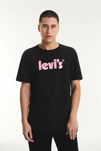 Remera Levis Hombre Pink Logo 100% Original!! Nueva Edición!