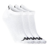 Kappa Pack Medias X3 - Low Socks Wht