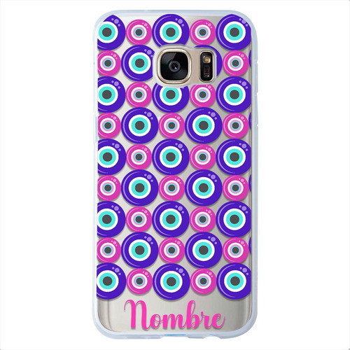 Funda Para Galaxy Ojo Turco Personalizada Con Nombre